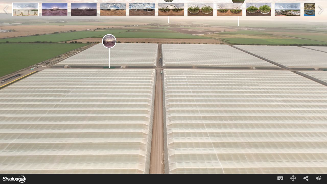 Vista panorámica de las instalaciones de Belher en el recorrido virtual